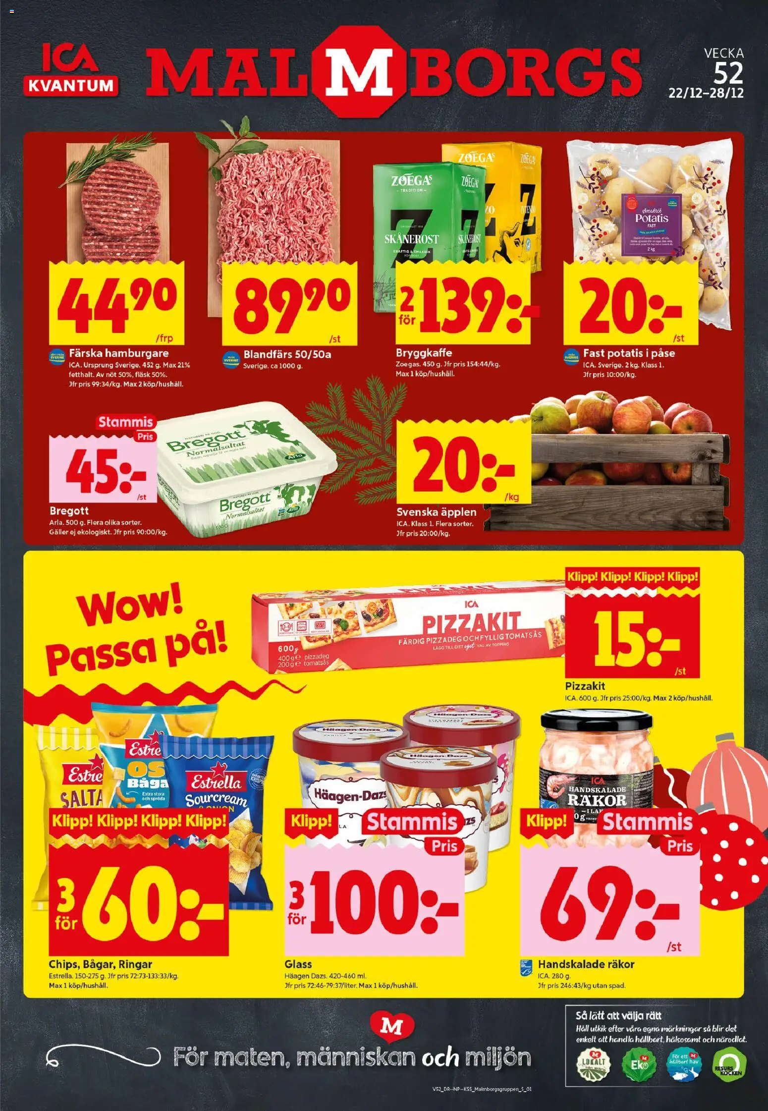 Förhandsgranska reklamblad Malmö från butik ICA Kvantum gäller från 22/12/2025