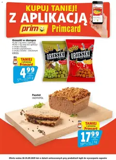 Pogląd gazetki "Promocje Primcard" ze sklepu Prim Market ważnej od 18.09.2025