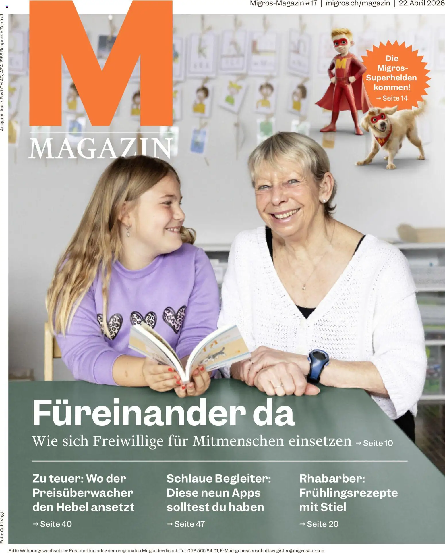 Vorschau des Merkblatts Migros aktionen vom Shop Migros gültig von 22.04.2026 bis 27.04.2026