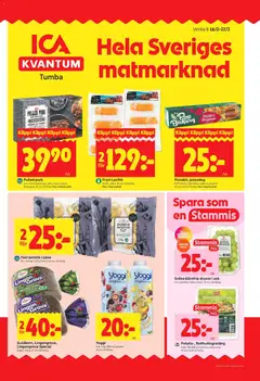 Förhandsgranska reklamblad Tumba från butik ICA Kvantum gäller från 16/02/2026