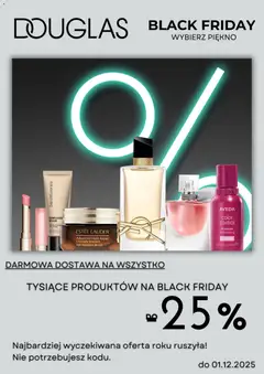 Pogląd gazetki "Black Friday" ze sklepu Douglas ważnej od 21.11.2025