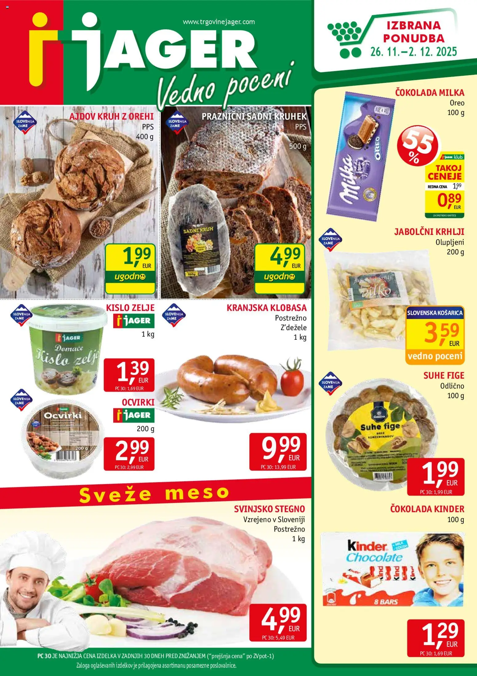 Predogled kataloga iz trgovine Jager veljaven od 26.11.2025