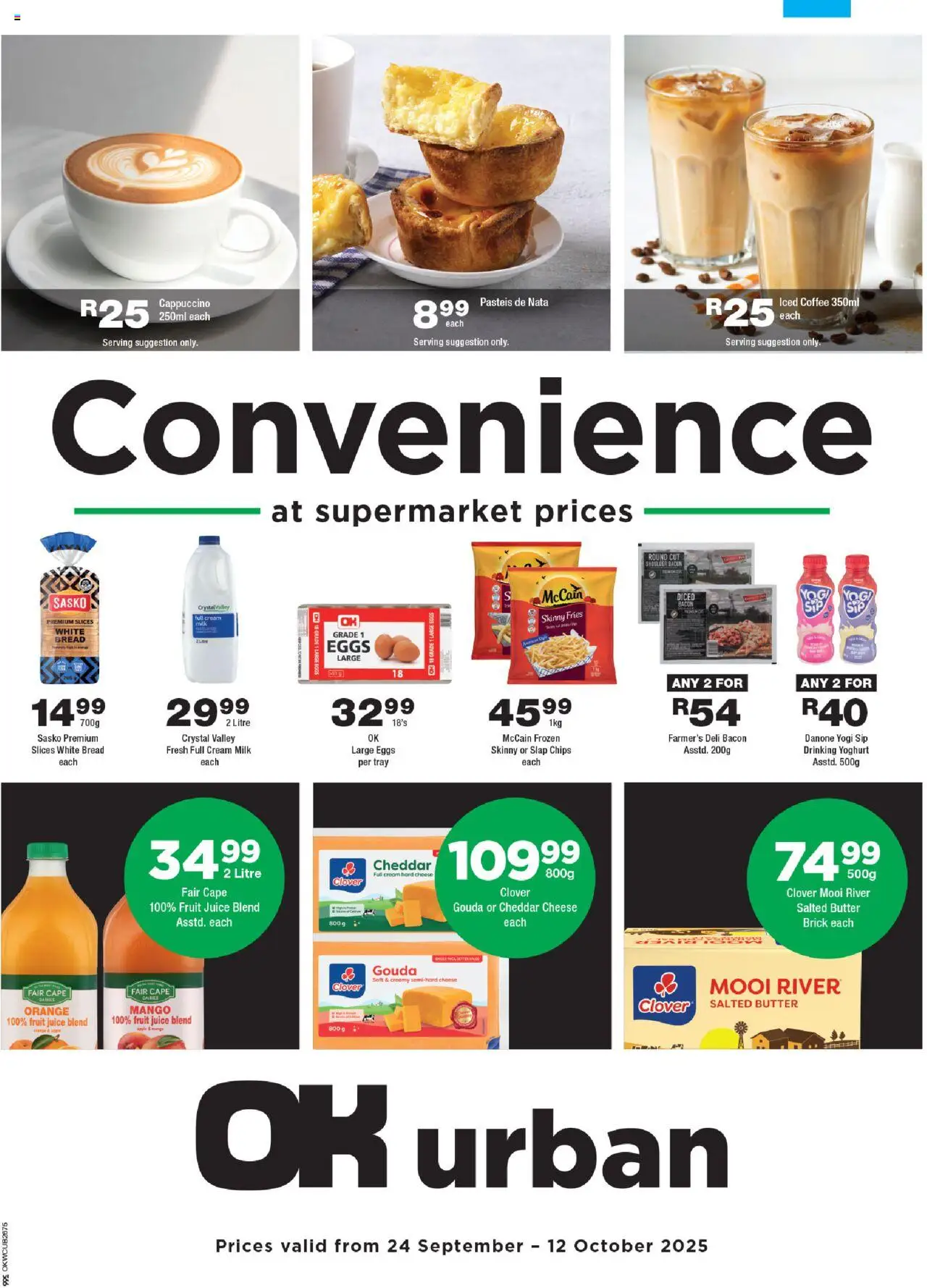 OK Foods Western Cape - OK Urban from 24/09 - 12/10/2025 > Promotions