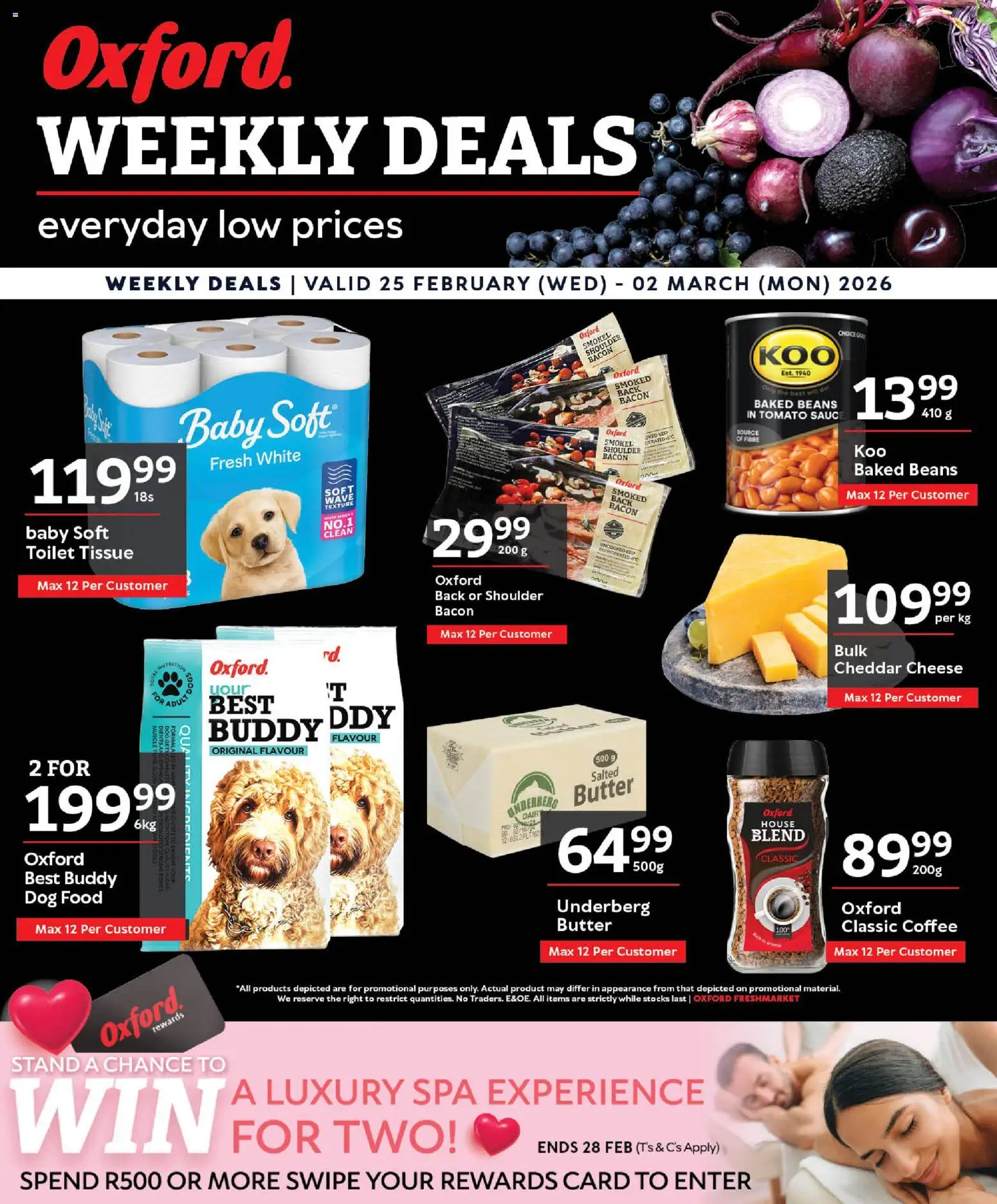 Preview of Oxford Freshmarket flyer valid from 25/02/2026