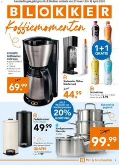 Voorbeeld van Blokker folder van winkel Blokker geldig vanaf 23-03-2026