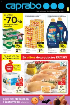 Vista previa del folleto de la tienda Caprabo válido desde el 16/10/2025 
