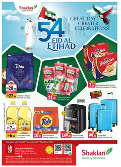 Preview of the catalogue Eid Al Etihad Deals - Wadi Al Safa 5, Dubailand of store Shaklan valid from 28 Nov, 2025