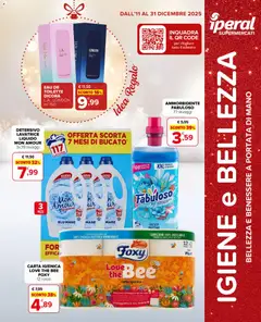 Anteprima dell'opuscolo Volantino Igiene e Bellezza dal negozio Iperal valido da 11/12/2025