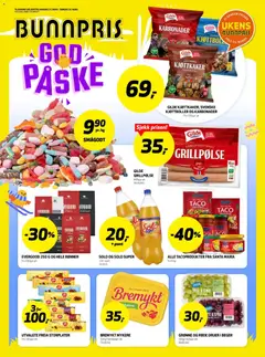 Forhåndsvis Bunnpris Trondheim kundeavis fra butikk Bunnpris gyldig fra 23/03/2026