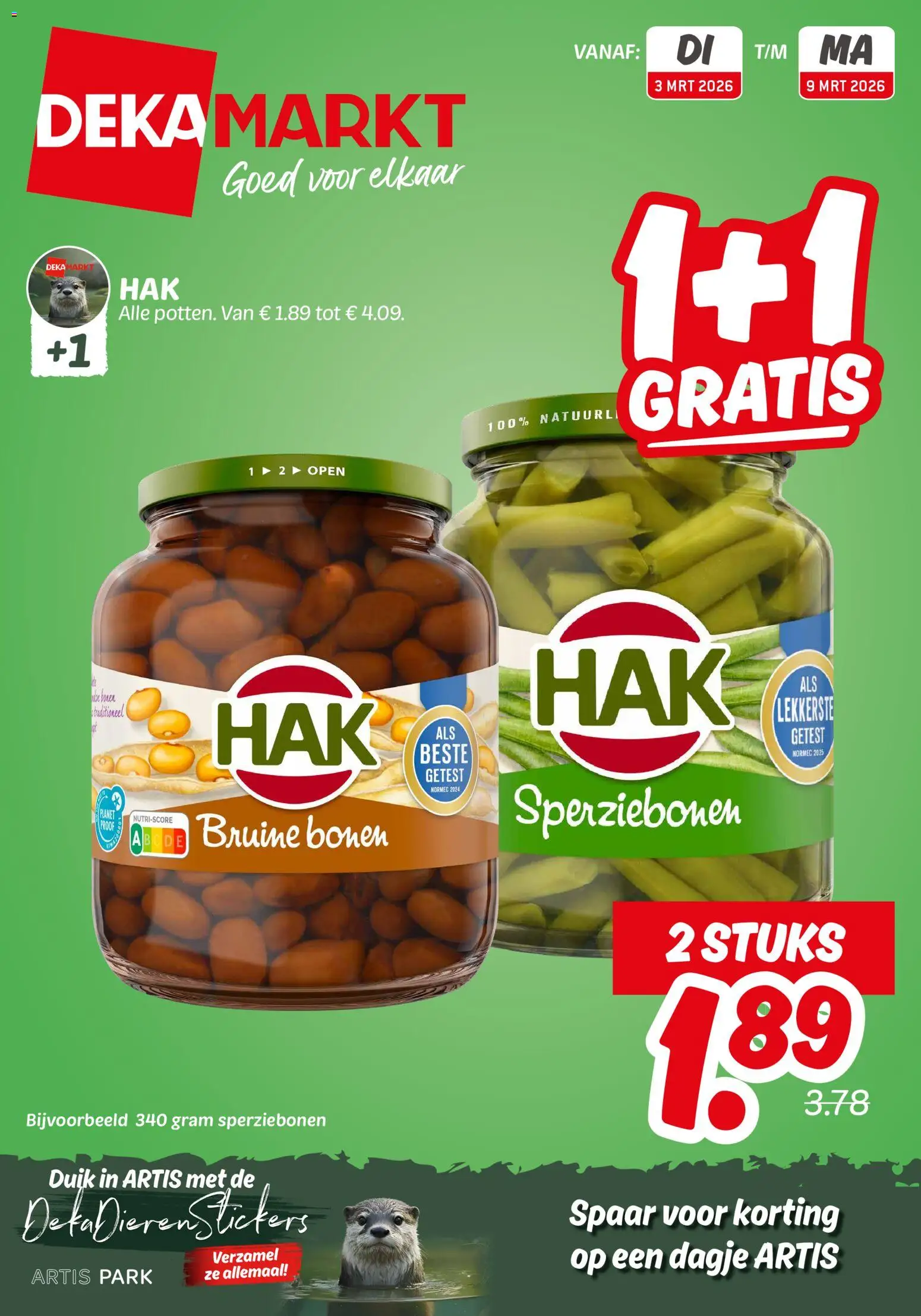 Voorbeeld van Dekamarkt folder van winkel Dekamarkt geldig vanaf 03-03-2026