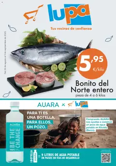Vista previa del folleto de la tienda Lupa Supermercados válido desde el 28/08/2025 