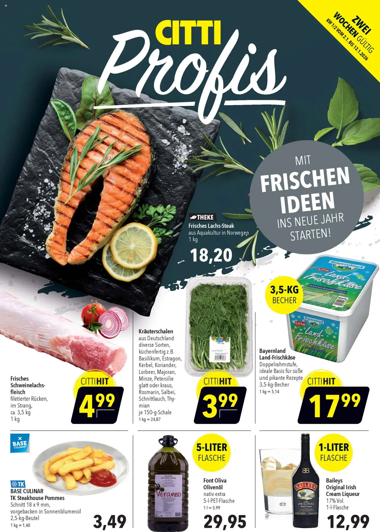 Vorschau von dem Prospekt des Geschäftes CITTI Markt, gültig ab dem 02.01.2026