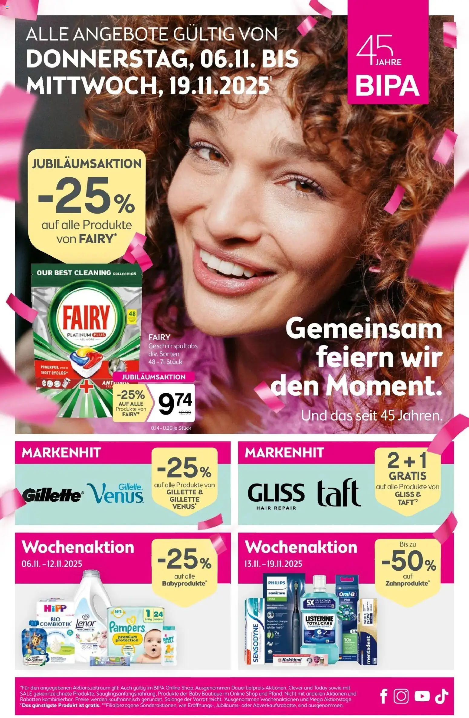 Vorschau der Angebote: Bipa Flugblatt gültig ab 06.11.2025