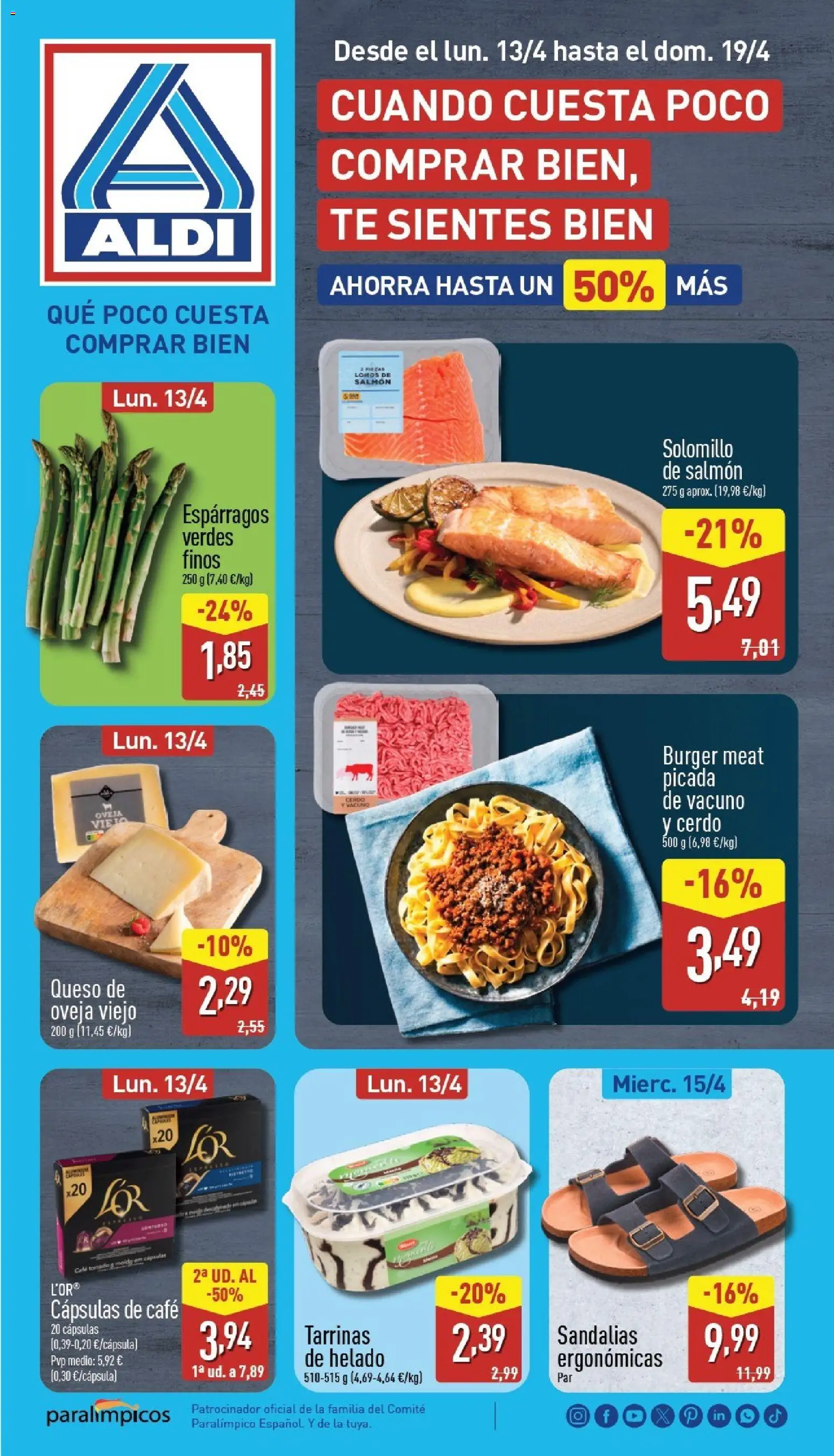 Vista previa del folleto de la tienda Aldi válido desde el 13/04/2026 