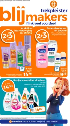 Voorbeeld van Trekpleister folder van winkel Trekpleister geldig vanaf 14-04-2026