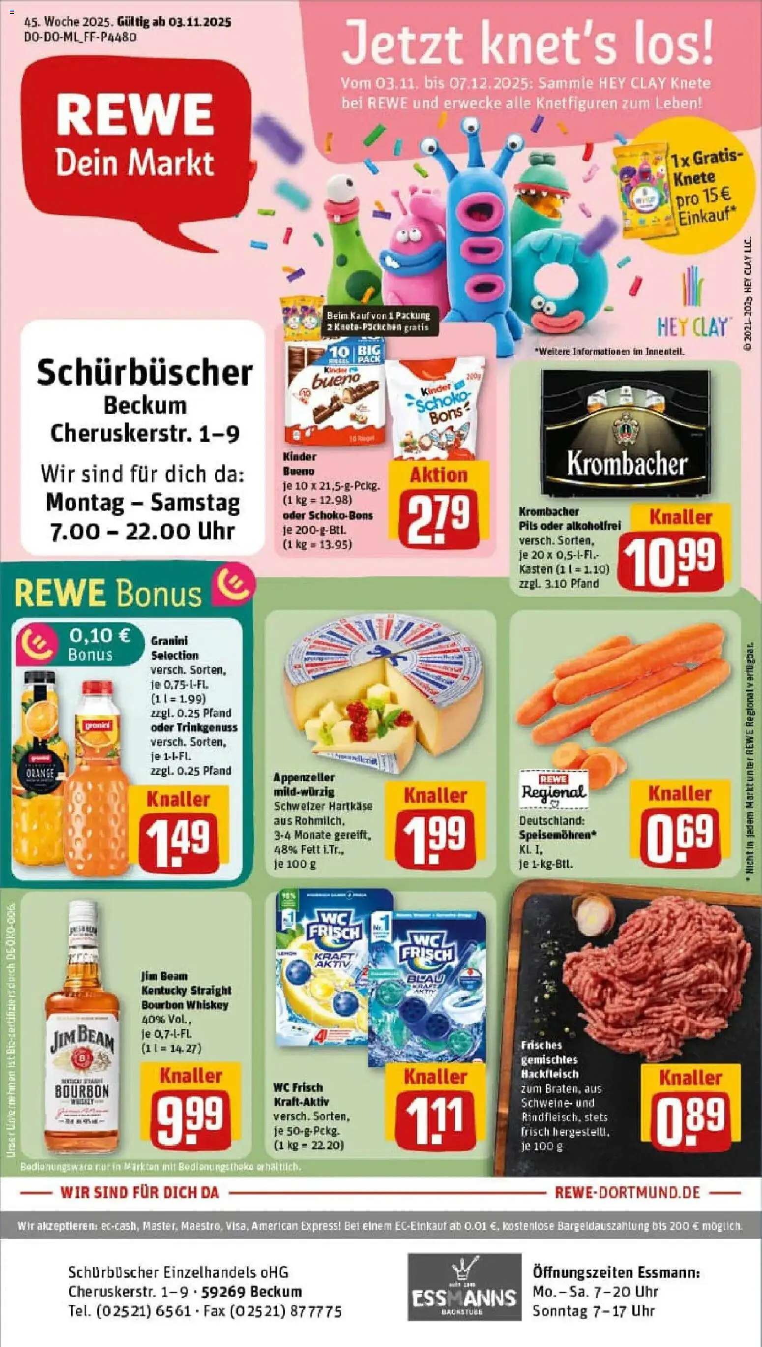 Vorschau von dem Prospekt des Geschäftes Rewe, gültig ab dem 02.11.2025