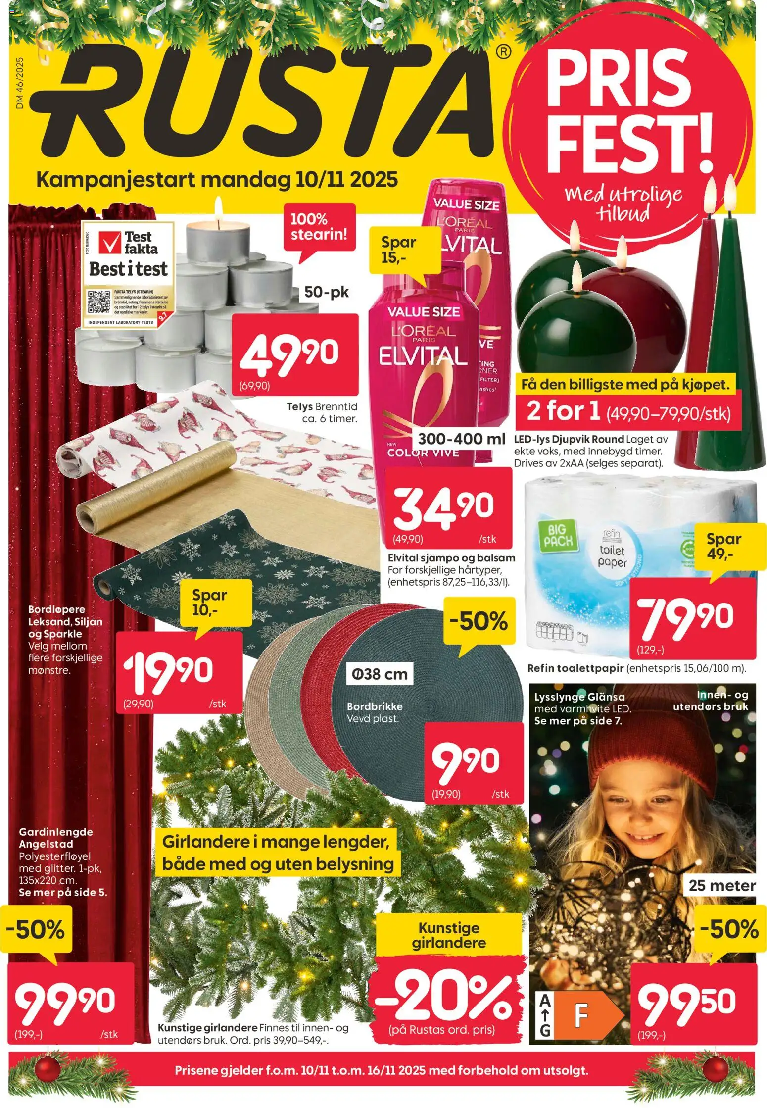 Forhåndsvis Kundeavis fra butikk Rusta gyldig fra 10/11/2025