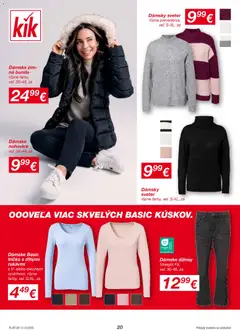 Náhľad Kik letáku platného od 13.10.2025 | Strana: 20