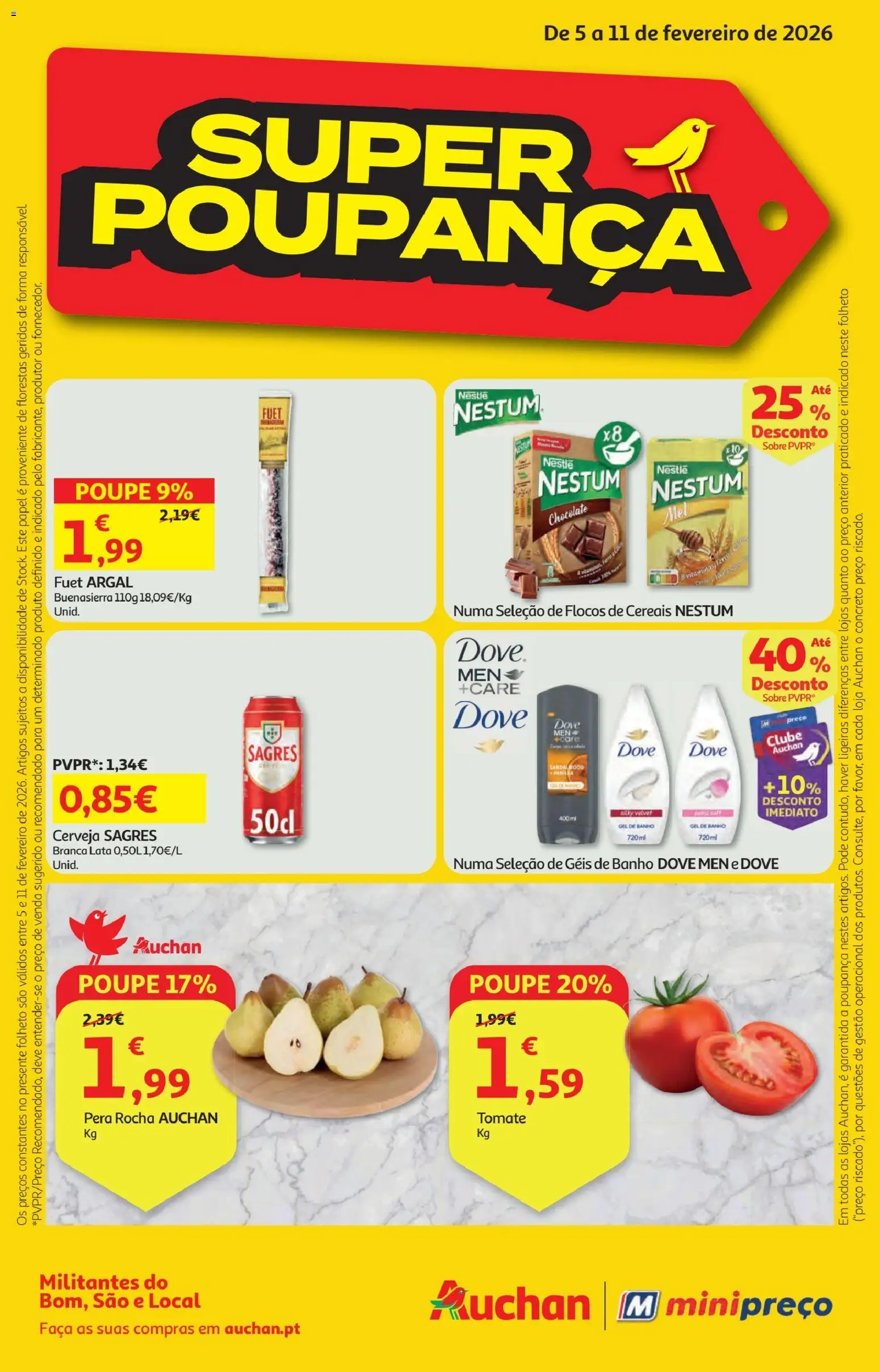 Pré-visualização do folheto da loja Minipreço válida a partir de 05/02/2026