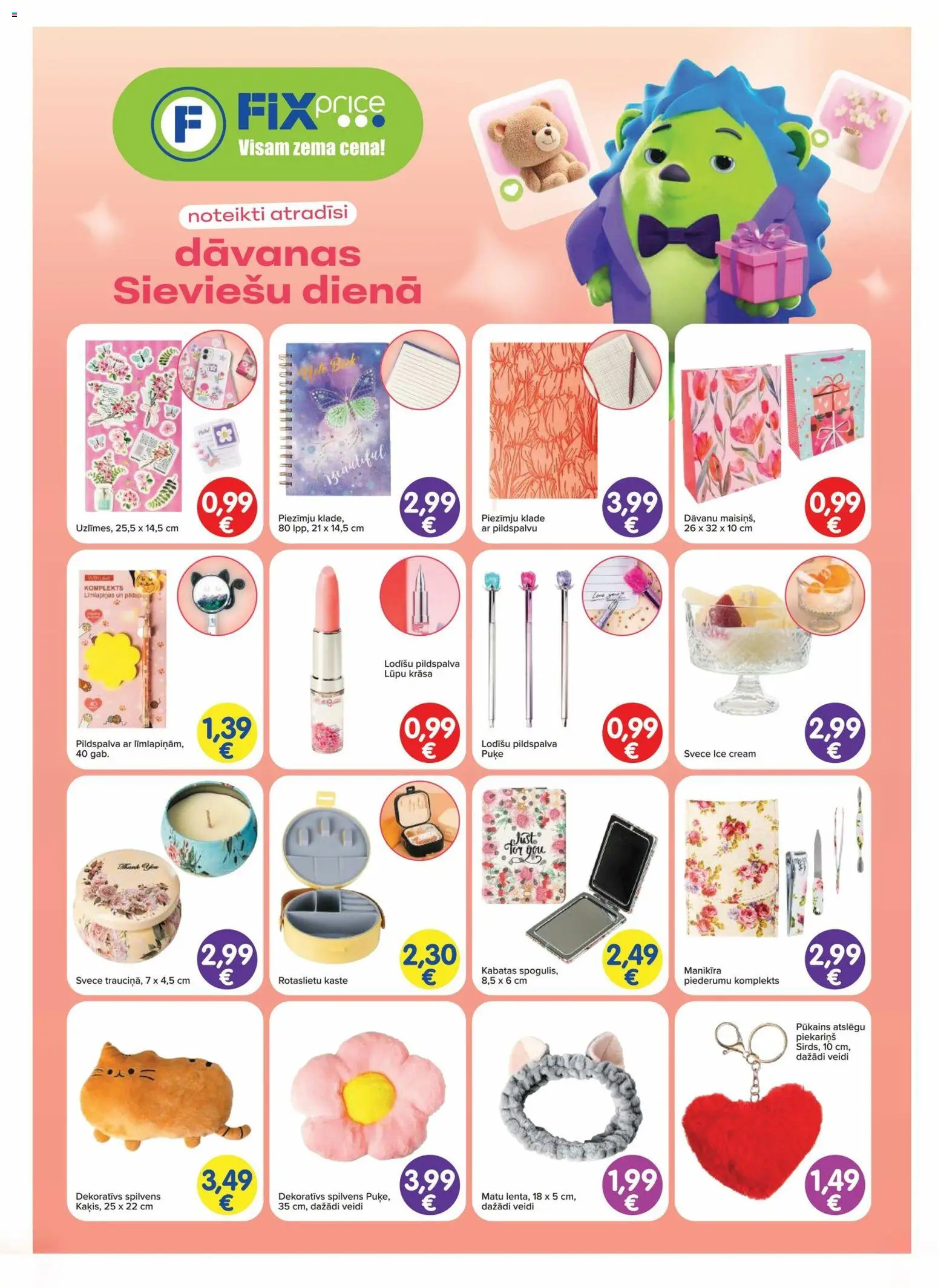 Skatīt Fix Price akciju bukletu, derīgs no 16.02.2026.