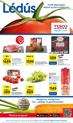 Tesco - Akciós újság Tesco megtekintése, amely érvényes 2025.10.02.-től