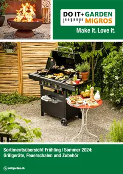 Vorschau des Merkblatts Aktionen Grill vom Shop DO IT+GARDEN MIGROS gültig von 26.02.2024 bis 
