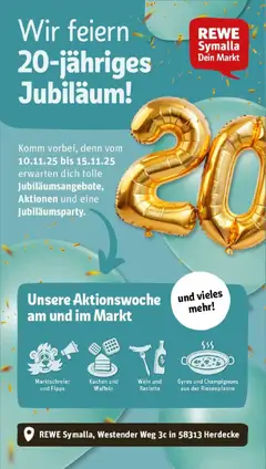 Vorschau von dem Prospekt des Geschäftes Rewe, gültig ab dem 10.11.2025