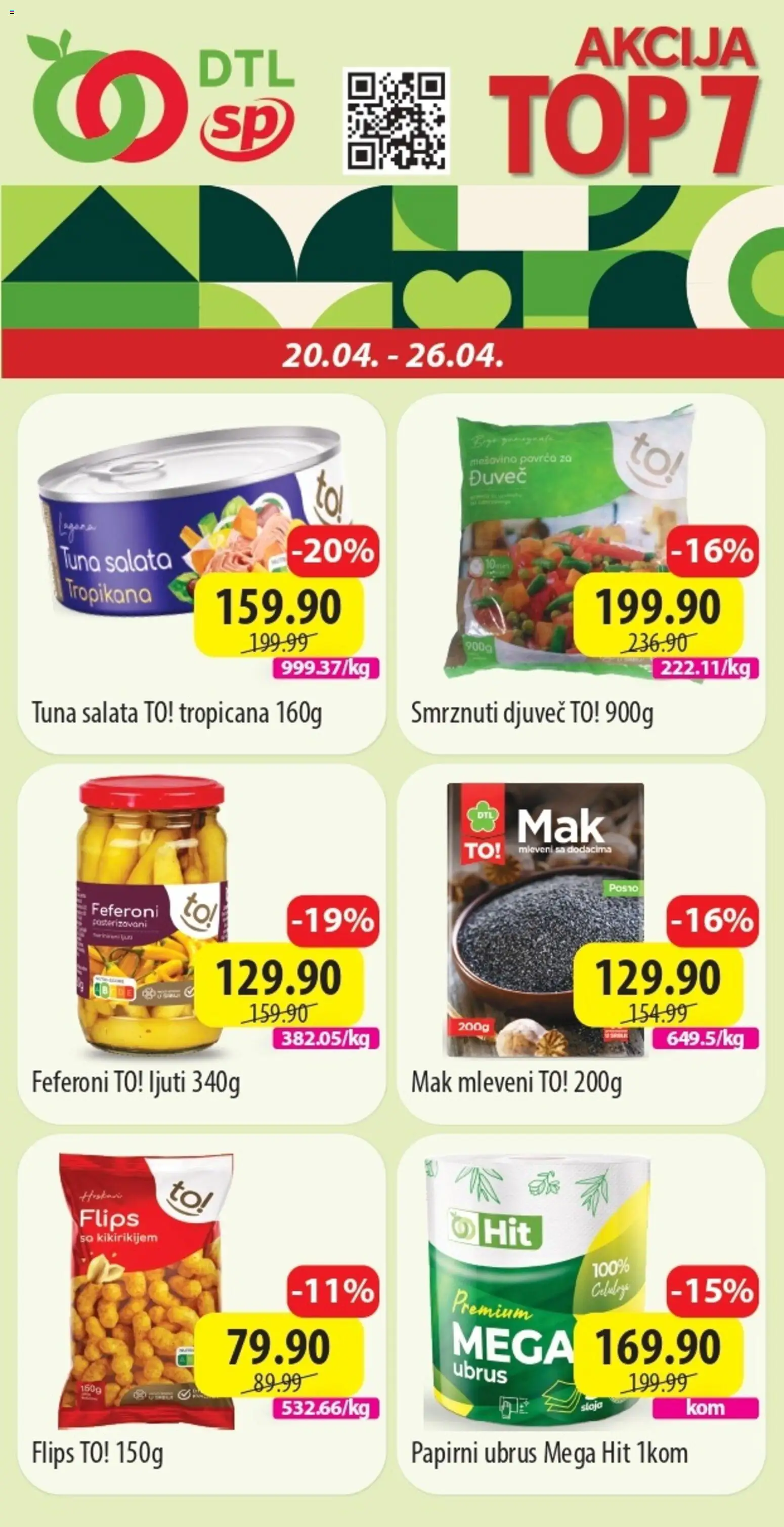 Pregled Senta Promet kataloga - važi od 20.04.2026