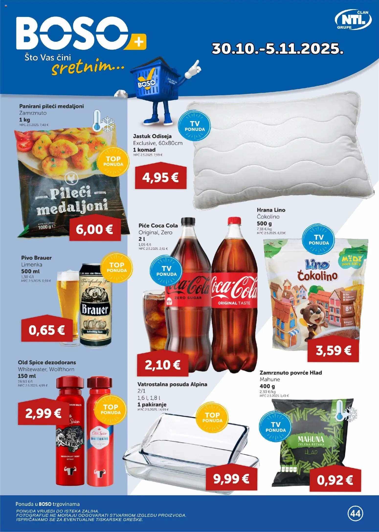 Pregled letka Katalog trgovine Boso vrijedi od 30.10.2025