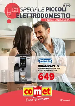 Anteprima dell'opuscolo Volantino Piccoli Elettrodomestici dal negozio Comet valido da 31/10/2025