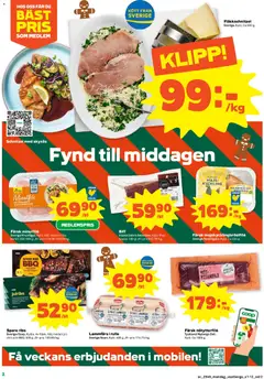 Förhandsgranska reklamblad Aktuella reklamblad Coop Forum från butik Coop Forum gäller från 01/12/2025 | Sida: 2