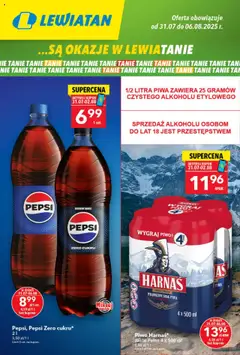 Pogląd gazetki "Gazetka" ze sklepu Lewiatan ważnej od 31.07.2025