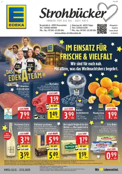 Vorschau von dem Prospekt des Geschäftes Edeka, gültig ab dem 22.12.2025