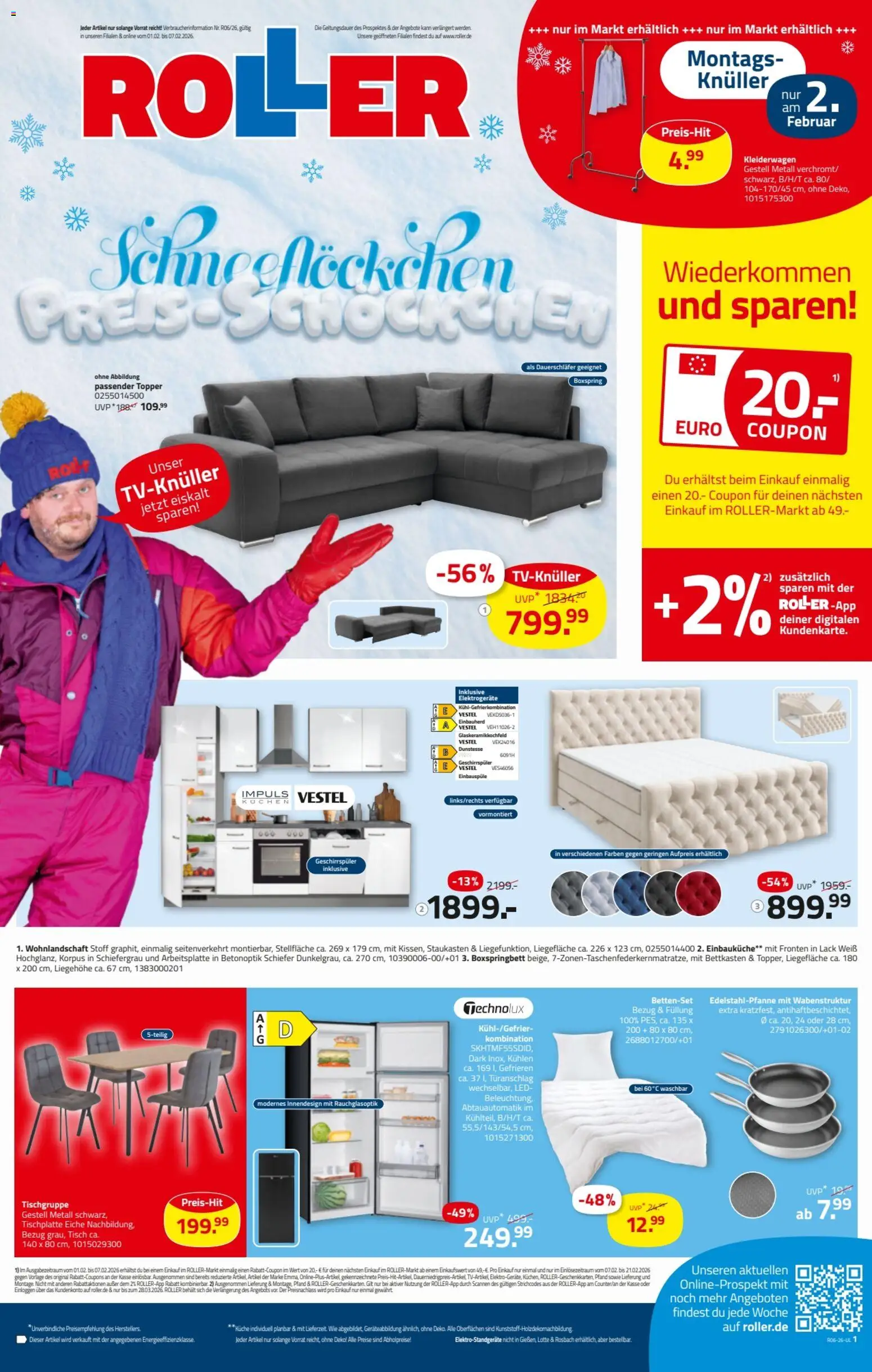 Vorschau von dem Prospekt des Geschäftes Roller, gültig ab dem 01.02.2026