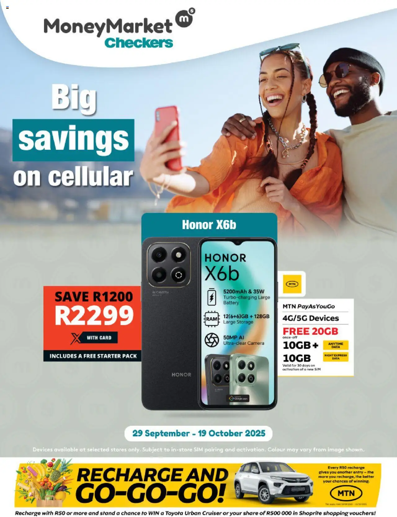 Checkers Money Market September Month-End Promotion 29/09 - 19/10/2025 >> Catalogue