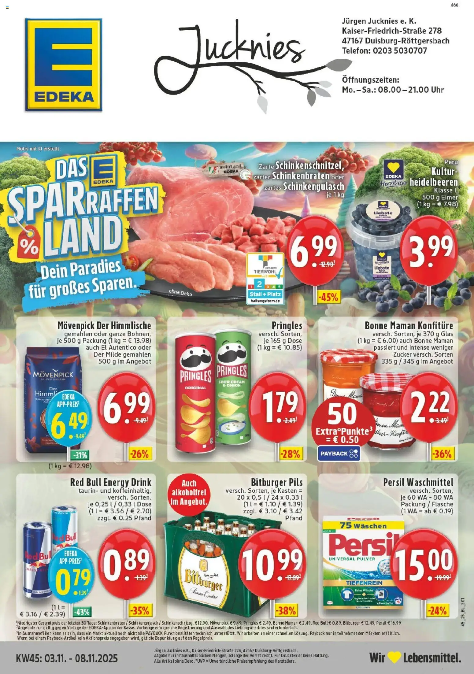 Vorschau von dem Prospekt des Geschäftes Edeka, gültig ab dem 02.11.2025