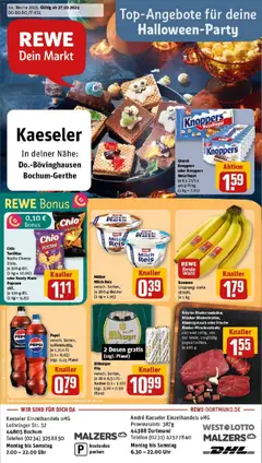Vorschau von dem Prospekt des Geschäftes Rewe, gültig ab dem 26.10.2025