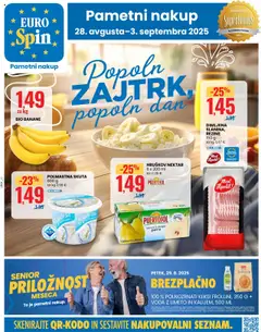 Predogled kataloga iz trgovine Eurospin veljaven od 28.08.2025