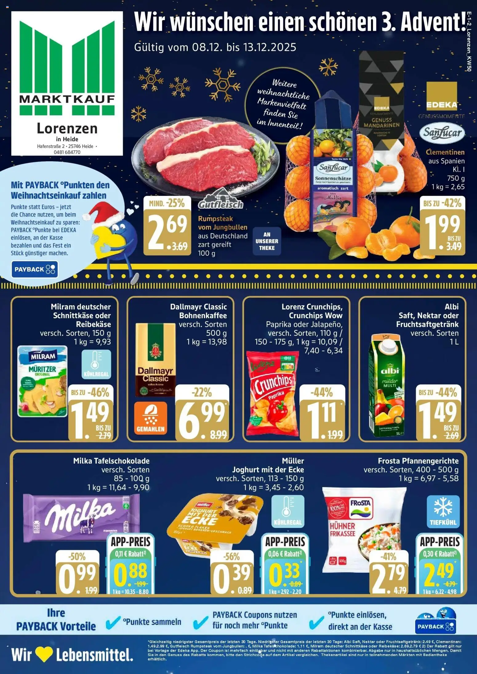 Vorschau von dem Prospekt des Geschäftes Marktkauf, gültig ab dem 08.12.2025