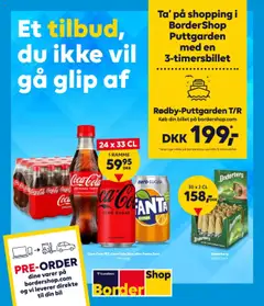Eksempel på tilbudsavis 3-timersbillet til shopping BorderShop fra butik Bordershop gyldig fra 27/08/2025