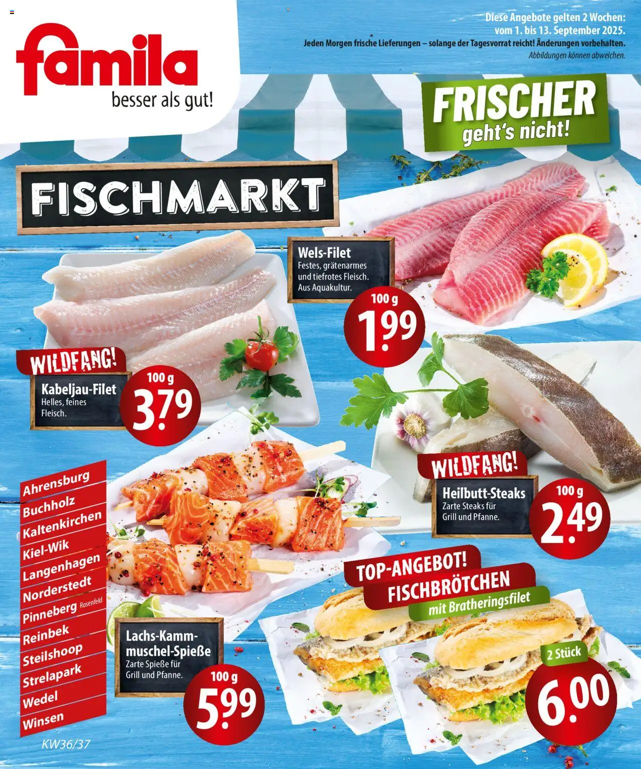 Famila Fischmarkt (vom 01.09.2025 - 13.09.2025)