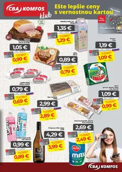 Náhľad CBA Komfos letáku platného od 23.10.2025 | Strana: 15