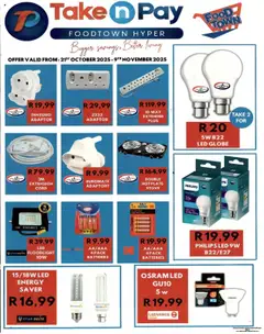 Preview of Take n Pay flyer valid from 21/10/2025