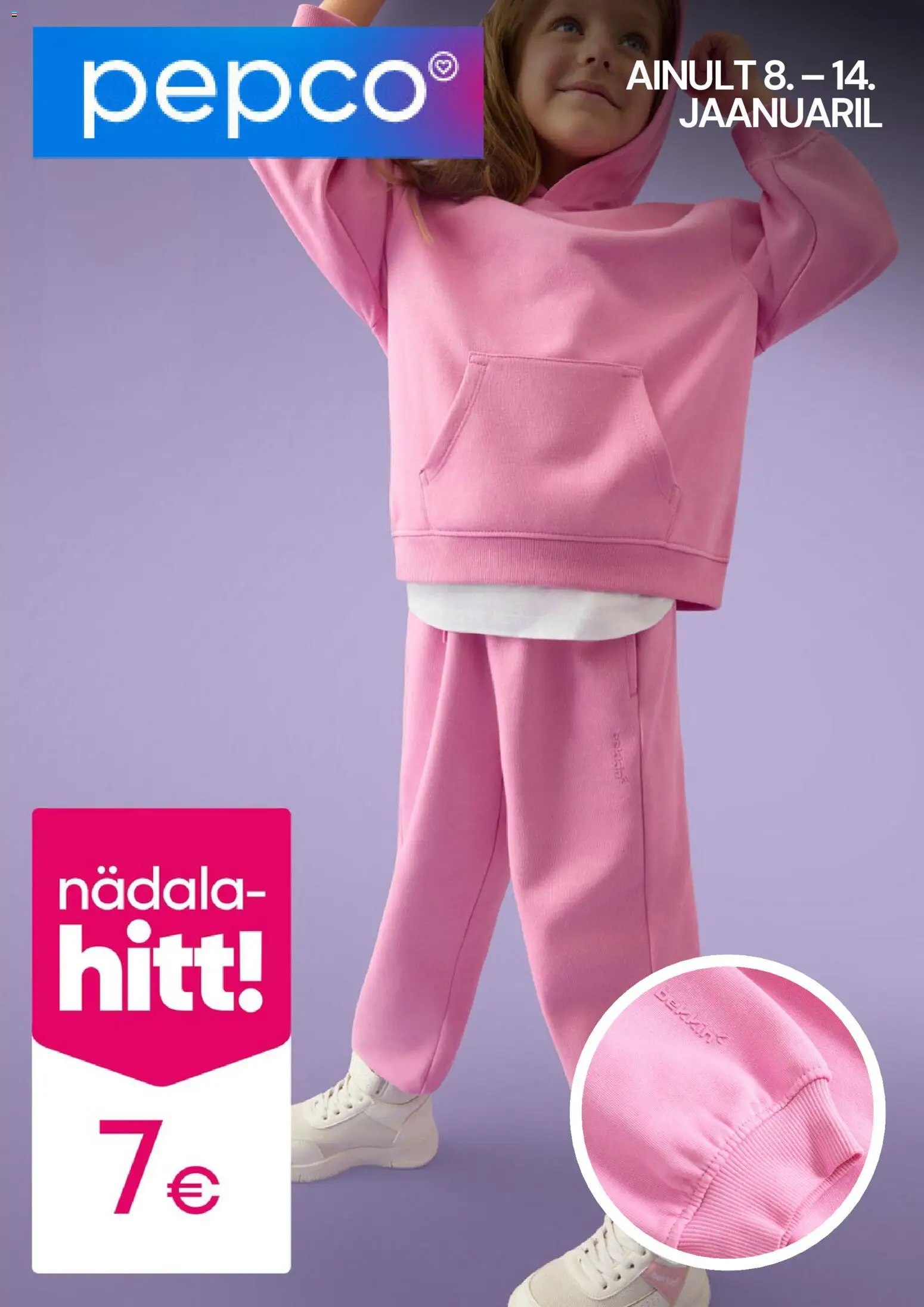 Pepco kliendilehe eelvaade alates 2026.01.08