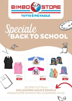 Anteprima dell'opuscolo Attuale volantino dal negozio Bimbo store valido da 26/08/2025