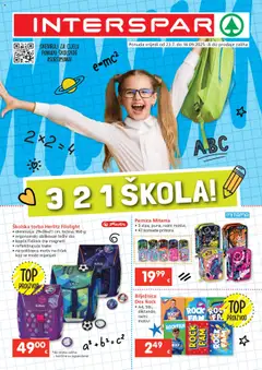 Pregled letka Katalog Škola trgovine Interspar vrijedi od 23.07.2025