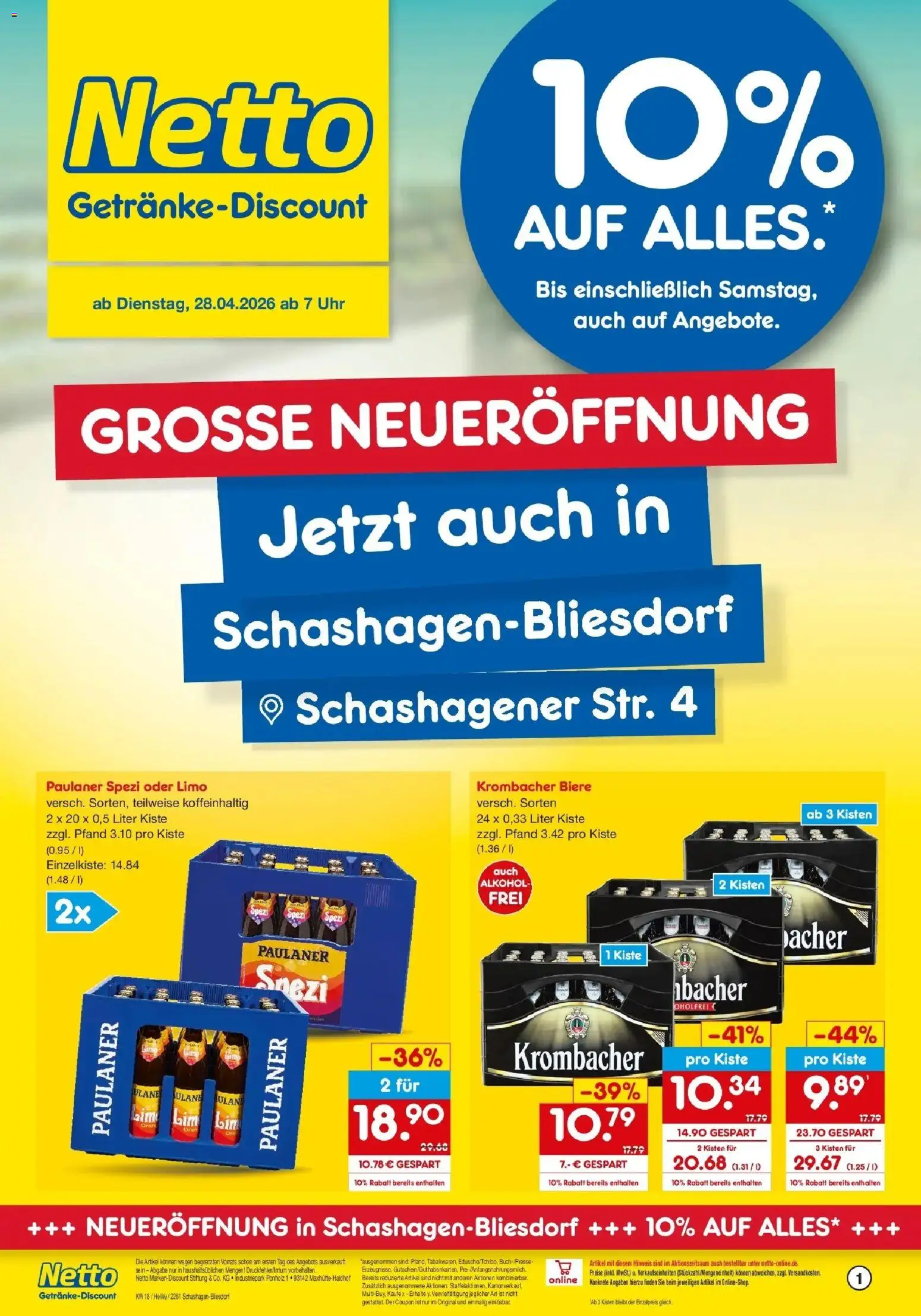 Vorschau von dem Prospekt des Geschäftes Netto Marken-Discount, gültig ab dem 27.04.2026