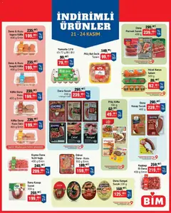 BİM İndirimli Ürünler 21.11.2025 - Broşürünün önizlemesi