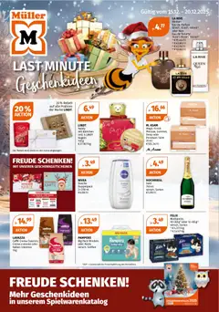 Vorschau der Angebote: Müller Weihnachtsfreude schenken gültig ab 15.12.2025