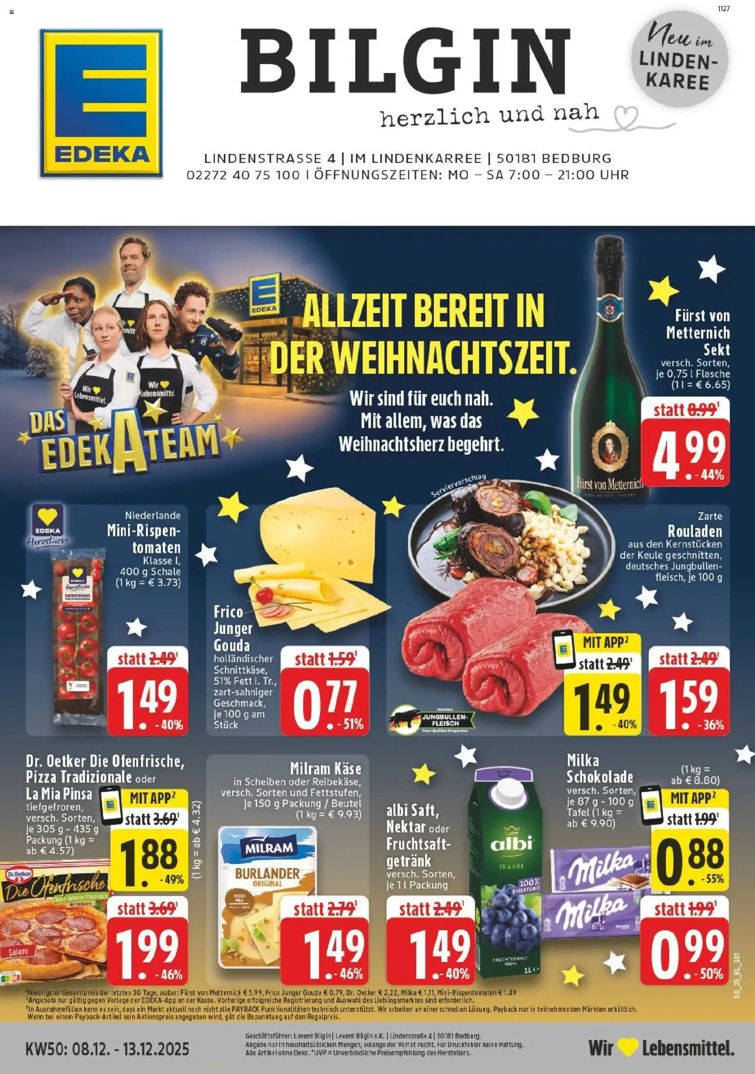 Vorschau von dem Prospekt des Geschäftes Edeka, gültig ab dem 07.12.2025